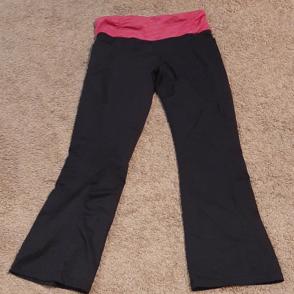 tangerine yoga pants